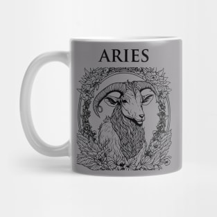 Aries Zodiac Sign Mug